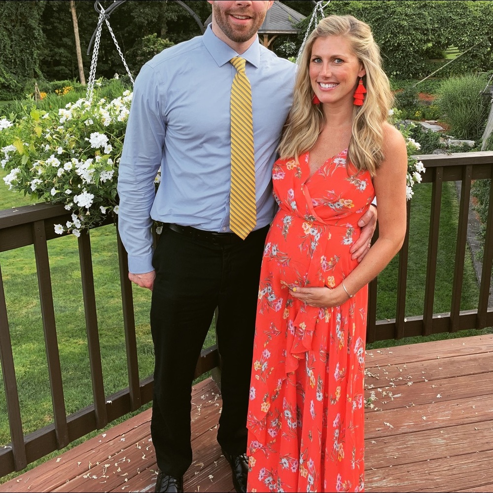 Lulu’s floral maxi dress